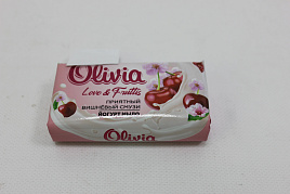 Мыло Alviero Olivia 140гр Приятный вишневый смузи 4379