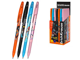 Ручка Erich Krause 62638 R-301 Stick Ну, Погоди! Каникулы 0.7, цвет чернил синий