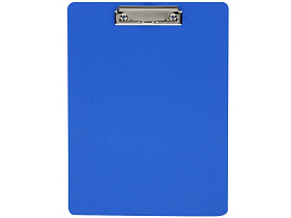 Доска-планшет с зажимом OfficeSpace 340044 А4, 2000 мкм, пластик (полифом), синяя