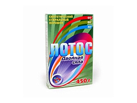 Стиральный порошок Лотос 450г.Двойная сила(Ростов)