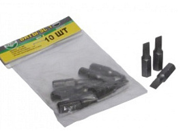 Набор бит Кедр 25мм №1 10шт прямые 054-0251