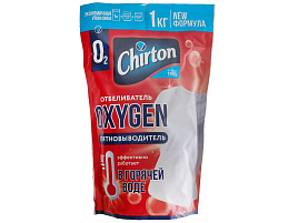 Отбеливатель Чиртон пятновыводитель 1000г Оксиджен для горячей воды