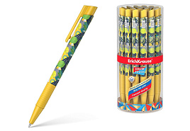 Ручка Erich Krause 56128 ColorTouch Matic&Grip Lime 0.7, цвет чернил синий