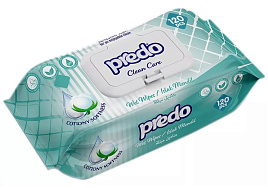 Влажные салфетки Predo Clean Care 120шт.
