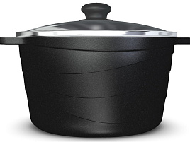 Кастрюля литой алюминий 5л 186650/4731 Гранит