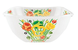 Миска пластик 3л 12274 с декором