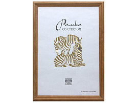 Фоторамка 35*45 дерево Темный Дуб 1701 без стекла