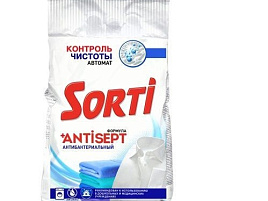 Стиральный порошок Sorti Автомат 2400г Контроль Чистоты