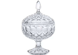 Ваза для конфет TG3003/0757 стекло 16*25см