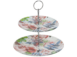 Фруктовница 2-х ярусная 483612 Danikc Нежность