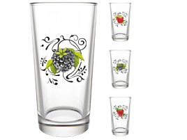 Набор стаканов 6шт 146-Д Ягодный сезон