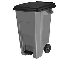 Бак 100л для мусора пластик 700221026/4958