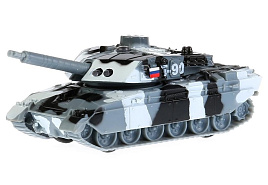 Машина металлическая CT10-029-1 ТАНК t-90 13 см, подвиж. дет.