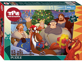 Пазл 160эл. Три богатыря и Пуп Земли 94166