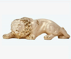 Статуэтка ИЛ-7В Лев крадущийся сл кость 20*18*60см