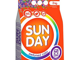 Стиральный порошок Беларусь Sunday 3кг автомат Perfumed для цветного