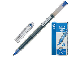 Ручка гел. Pilot BL-SG-5-L "Super Gel" синяя, 0,5мм