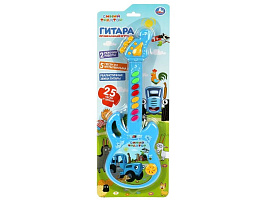 Гитара ZY1044348-R Синий Трактор 25 песен, звуков