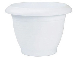 Кашпо цветочное 6л Терра 049302/1724 белый