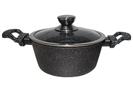 Кастрюля литой алюминий 4,7л ML-424 Millet гранит с/кр