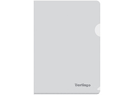 Папка-уголок Berlingo AGp_05106 А5, 180мкм, пластик, прозрачная, бесцветная