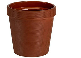 Кашпо цветочное 2,3л Терра 049260/1588 терракот