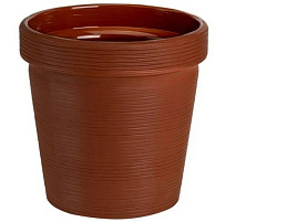 Кашпо цветочное 2,3л Терра 049260/1588 терракот