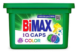 Стиральный порошок Капсулы Bimax  М 12шт Колор