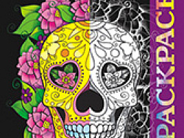 Раскраска антистресс РКСА-009 А4 "Арт-терапия - Тренажер тату", 16стр.