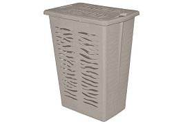 Корзина для белья 30л Rambai 221306835/9123 серая