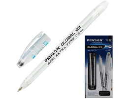 Ручка Pensan Global-21 на масл.основе черная