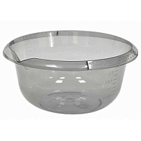 Миска пластик 4л 400400 прозрачная