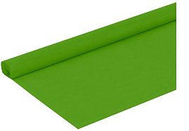 Цветная бумага крепированная ТРИ СОВЫ CR_44001 зеленое яблоко, 50*250см, 32г/м2, в рулоне, пакет с европодвесом