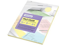 Бумага OfficeSpace PC_38234 "Pale Color", А4, 80г/м2, 100л., (оранжевый)