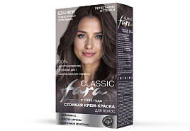 Краска для волос Фара 534 темно-русый пепельный