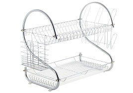 Сушилка для посуды 2-х ярусная NB100405