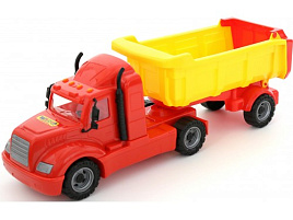 Автомобиль 55637 Майк пожарный самосвал с полуприцепом