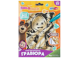 Гравюра SCR-MIM-130696/8149 Маша и медведь