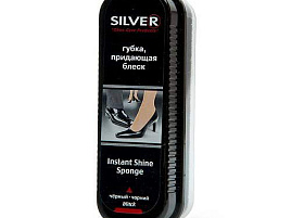 Губка  для обуви Silver натур.прид.блеск бесцв.1001-03/2096