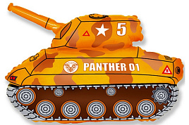 Шар надувной фольгированный Танк  PANTHER-01