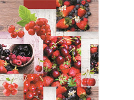Клеенка столовая Silvano 1,4*20м ПВХ FUSION на нетк. основе 8662/5485