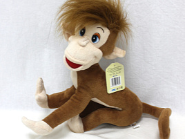 Мягкая игрушка Обезьянка Буба 28см. 681163