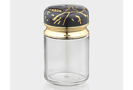 Солонка 7625147 Черный мрамор