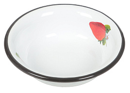 Миска эмаль 0,4л С0303 декор Сибирские товары