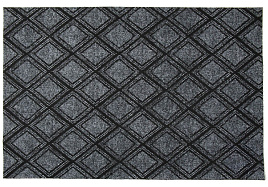 Коврик придверный 60*90 Жаккард HP-3614 серый