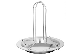 Форма нержавейка 849-001 для запекания курицы с подставкой