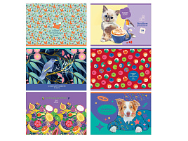 Альбом для рисования 24л. А5 BG АР5ск24 10985 "Mix. Девочки"