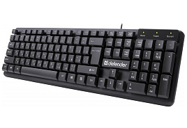 Клавиатура DEFENDER 45559 Symbol HB-559 RU,черный,104 кн,1.5м