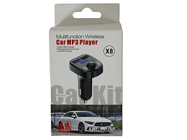 Зарядное устройство от прикуривателя MP3 Player 2USB X8