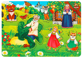 Логическая игрушка Рамка-вкладыш REP-02 Репка